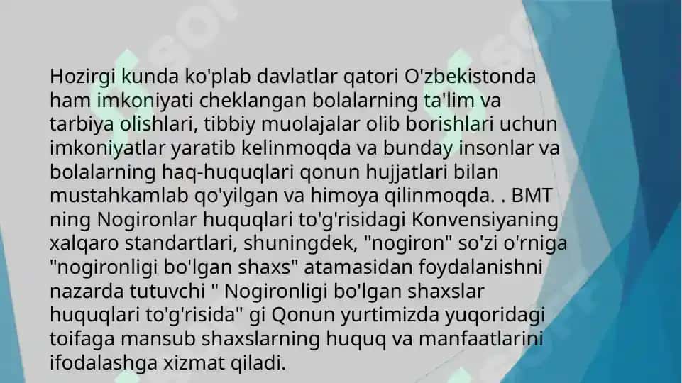 Imkoniyatni Cheklangan Bolalarni O‘qitishda Ta‘lim 3