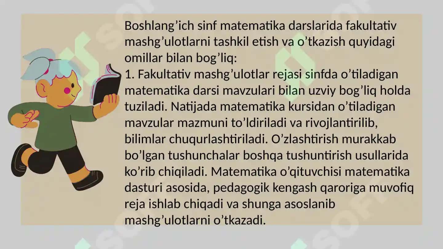 Boshlang‘ich sinfda matеmatikadan fakultativ mashg’ulotlar 7