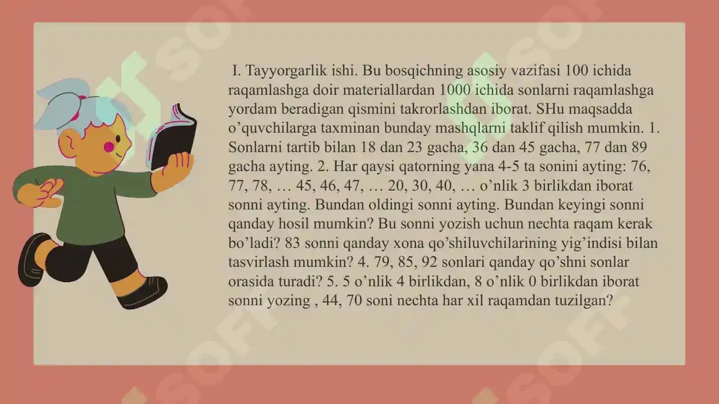 Konsentrlar(1000) bo’yicha masalalar yechishi ustida ishlash 4