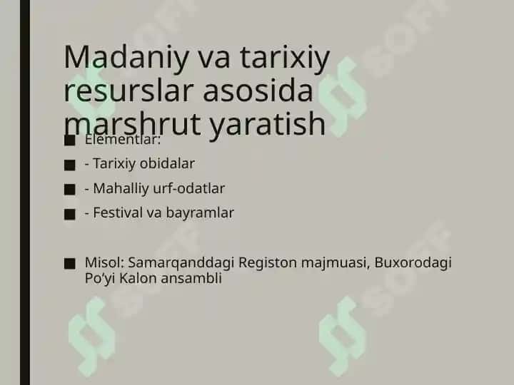 Turistik marshrutlar va dizayni 4
