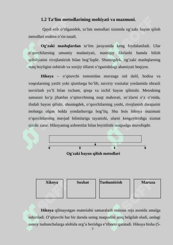 Darsda zamonaviy o'qitish usullarini qo'llash 7