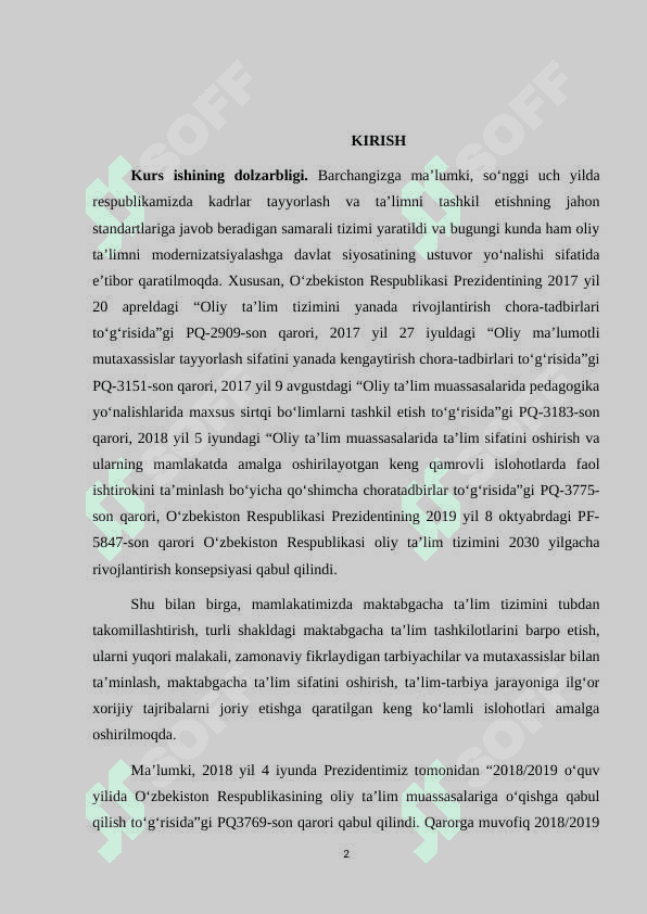 Maktabgacha ta'lim muassasasi metodisti va uning pedagogik jarayonlarni tashkil etishdagi o'rni 2