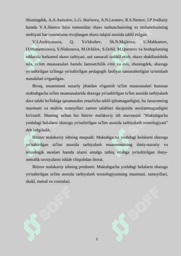Bola shaxsiga yonaltirilgan taʼlim 5