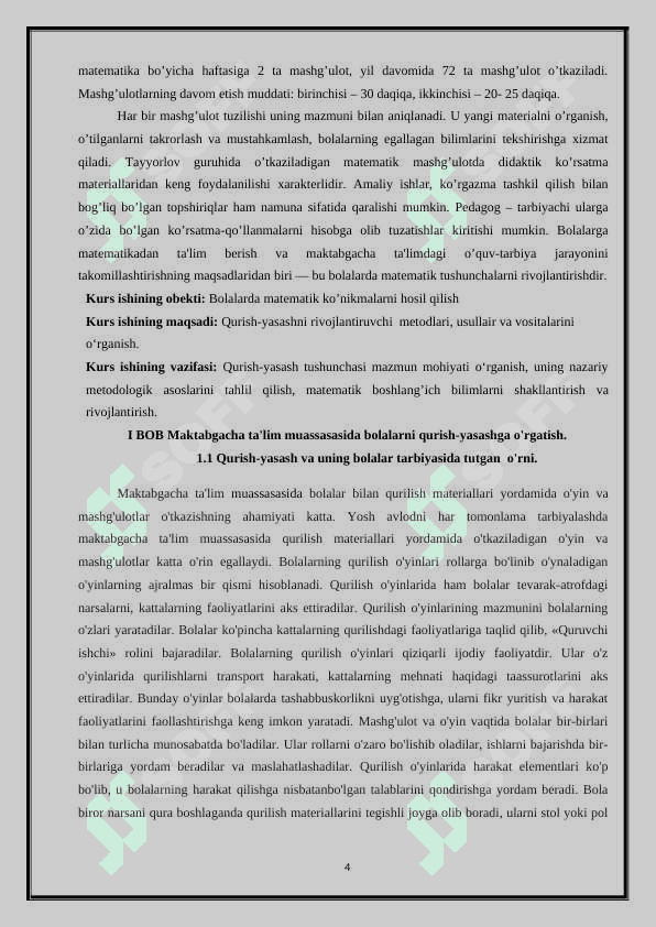 Qurish-yasash faoliyati orqali matematik bilimlarni shakllantirish 4