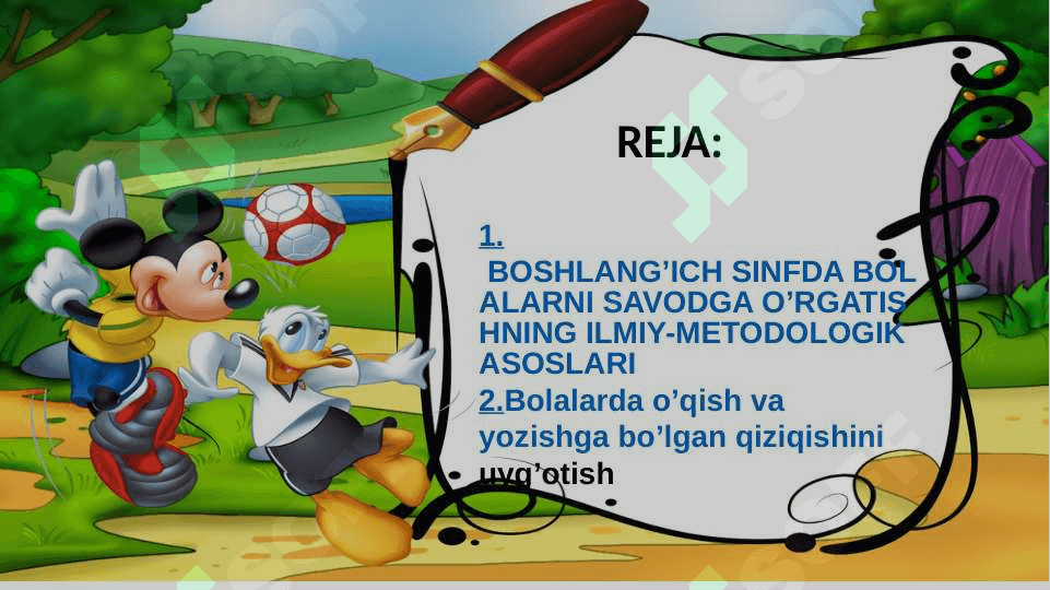 Boshlangʻich sinfda bolalarni savodga oʻrgatish metodologiyasi 2