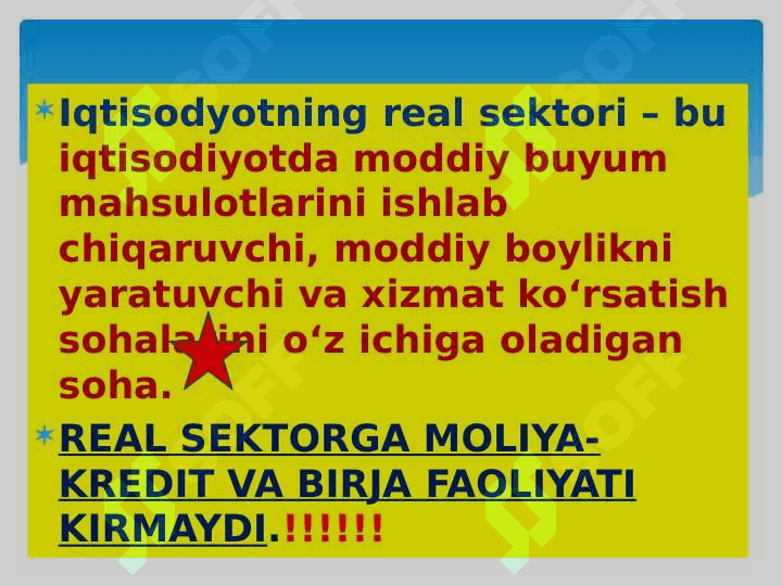 Milliy iqtisodiyotni va real sektorni rivojlantirishda xorijiy va xususiy investitsiyalarning o‘rni. 4