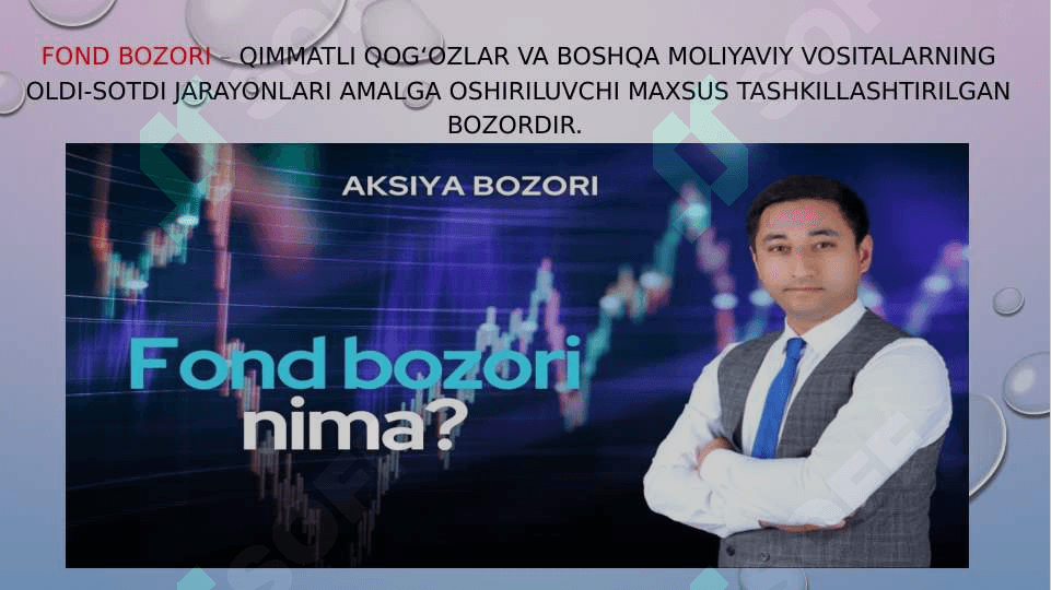 Global fond bozorlari 3