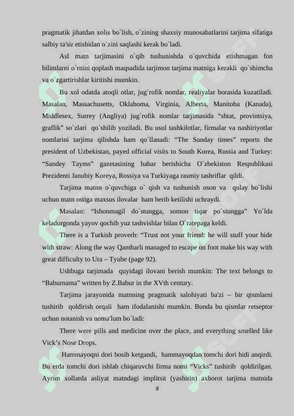 Matnni stilistik va pragmatik tahlil etish 8