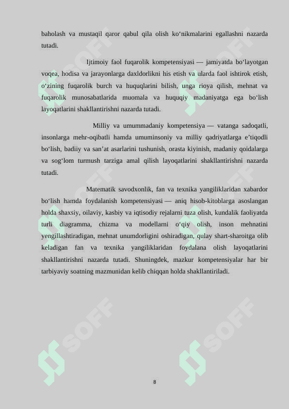 Noan'anaviy tarbiyaviy soat mashg'ulotlarini tashkil etish usullari 8