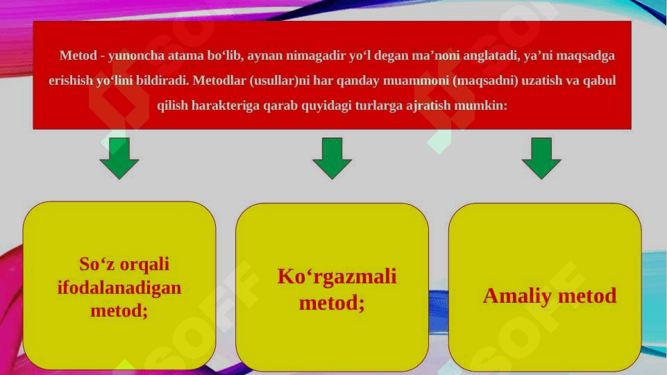 Ta`lim metodlari va vositalari 6