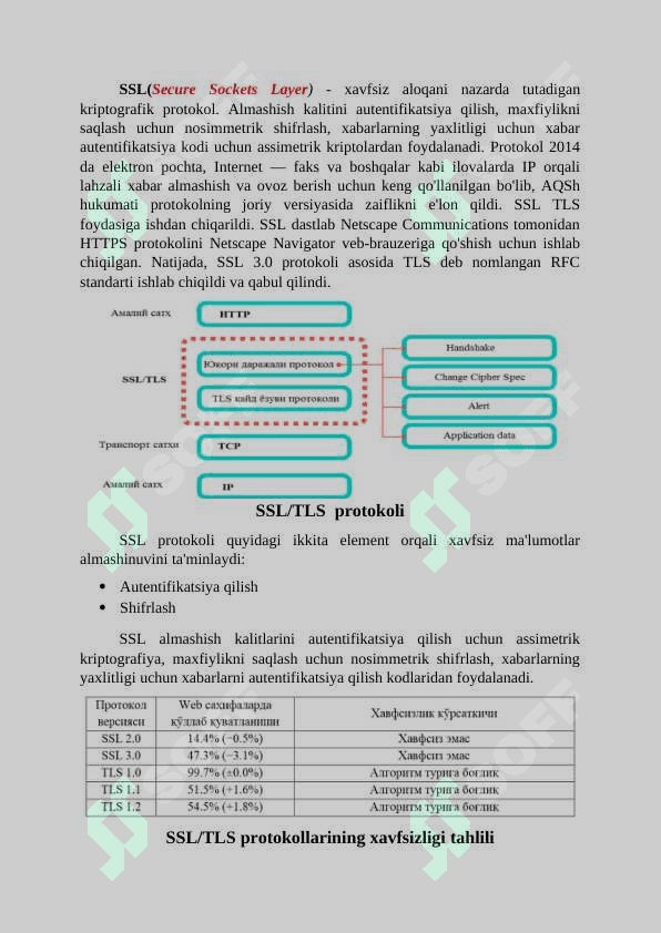 SSL ва SSH protokollarining xavfsizlik tahlili 3
