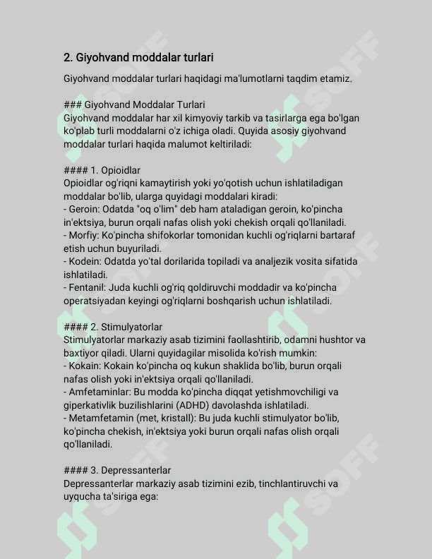 Giyohvandlik - umr zavoli 4