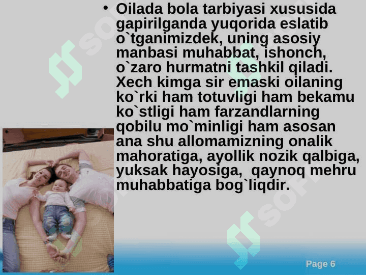 ДАВЛАТИМИЗНИНГ ЁШ АВЛОДНИ ТАРБИЯЛАШ ВА СОҒЛИҚНИ ХИМОЯ  ҚИЛИШ ЙЎЛИДА ОЛИБ БОРИЛАЁТГАН ИШЛАР 6