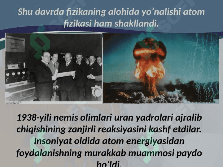 1918 – 1939-Yillarda ilmiy-texnik taraqqiyotning jadallashuvi, ilm-fandagi yutuqlar 3