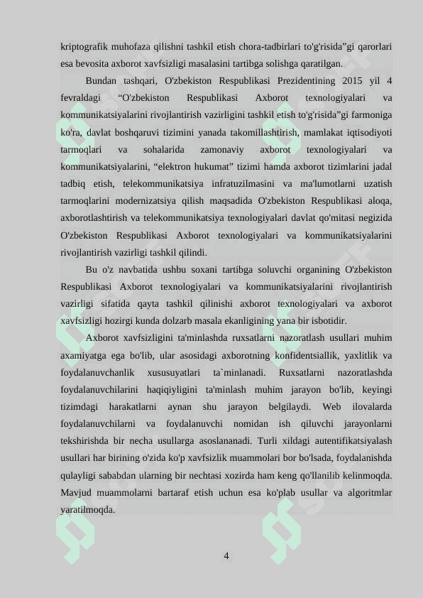 Web ilovalarda foydalanuvchilarni autentifikatsiya qilish jarayonidagi xavfsizlik muammolari tahlili 4