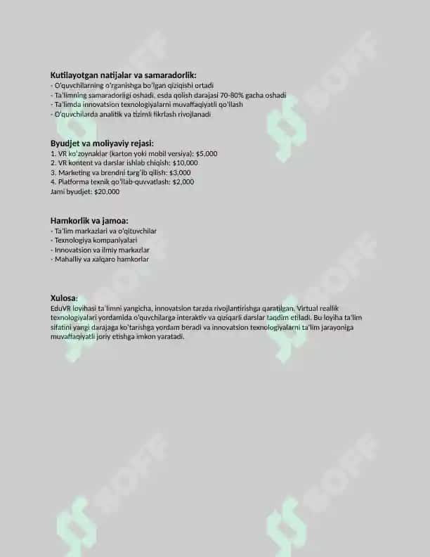 EduVR: Virtual Darsxonalar orqali Haqiqiy Ta’lim 2