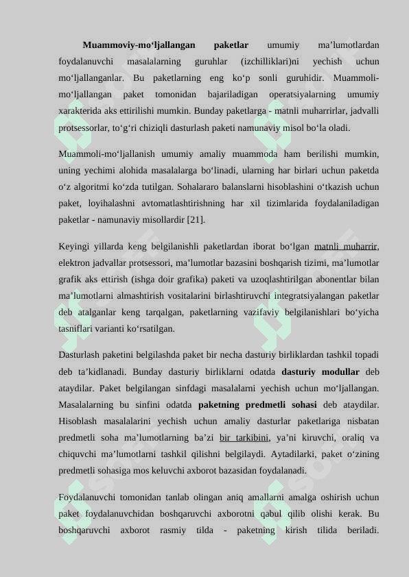 Amaliy dasturiy paketlalardan foydalaniladigan texnologiyalar. STATISTICA paketining imkoniyatlari. Simulink paketida signallarni qayta ishlash. Matlabda rasmlar bilan ishlash. Ma’lumotlar bazasini boshqarish tizimi vazifalari. So’rovlarni qayta ishlash. Transaksiyalarni va ma’lumotlarni saqlashni boshqarish. Matlabda neyron tarmoqlar bilan ishlash. 4
