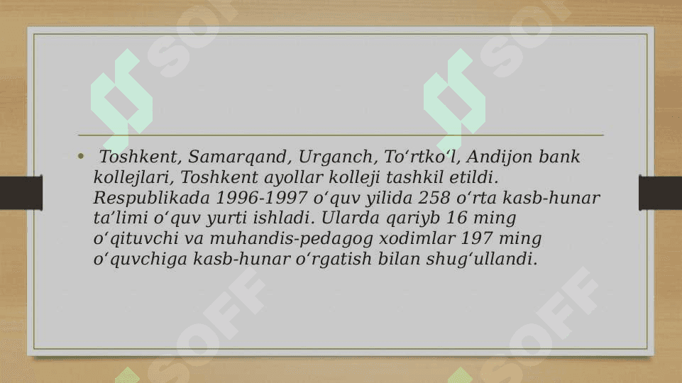 Mustaqillik yillarida ta’lim tizimidagi islohotlar 5