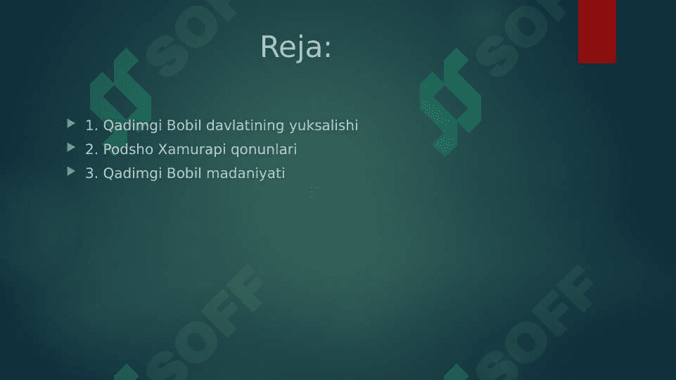Qadimgi Bobil slayd 2
