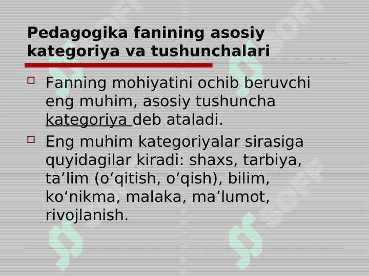 Pedagogika. Psixologiya”fanining maqsad va vazifalari 4