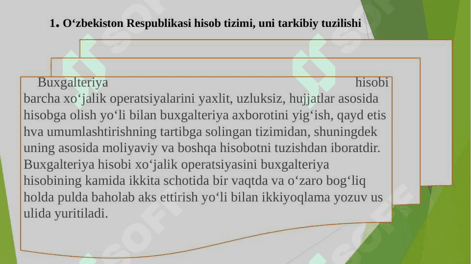 Молиявий ҳисобга кириш 3