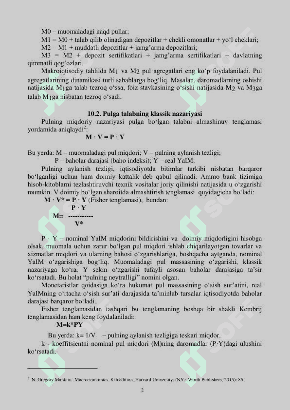PUL BOZORIDA MUVOZANAT 2