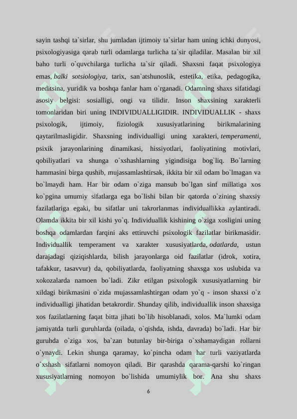 Shaxsga fiziologik yondashish 6