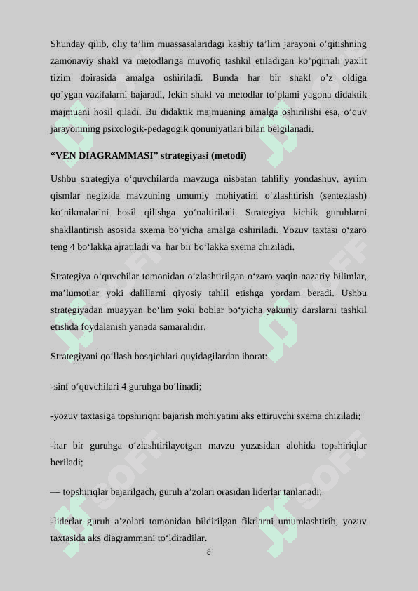 HUQUQ TAʼLIMI JARAYONIDA FAOL VA INTERFAOL METODLARDAN FOYDALANISHNING XUSUSIYATLARI 8