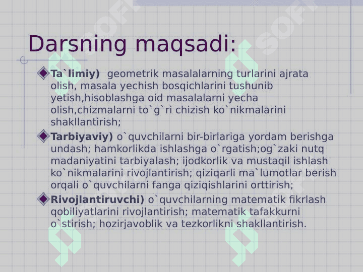 hisoblashga doir masalalar 2