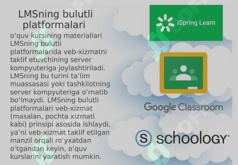 LMS PLATFORMALARINING TURLARI VA VAZIFALARI 3