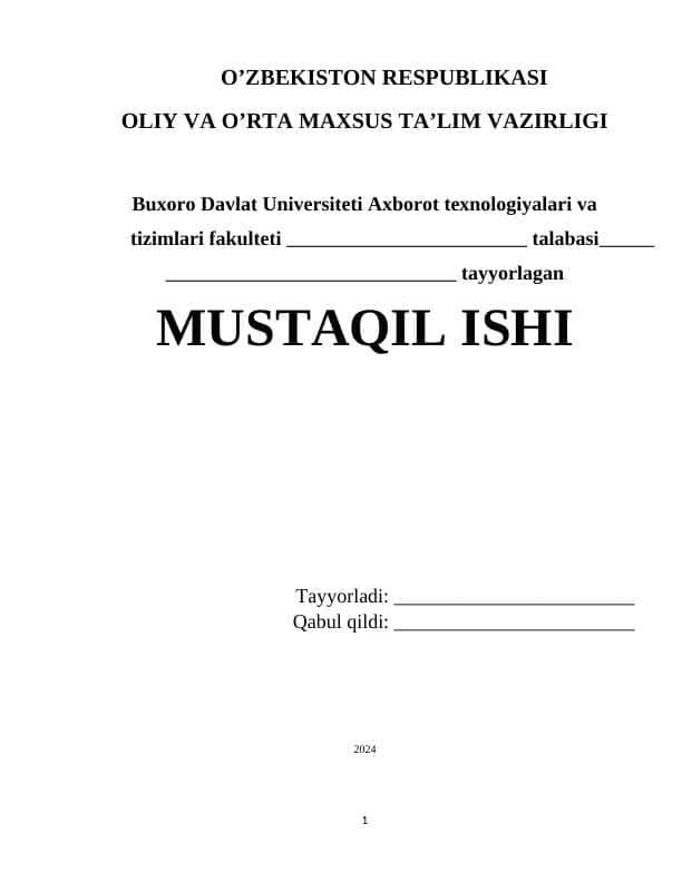 Web serverlarni boshqarish. Asosiy tushunchalar