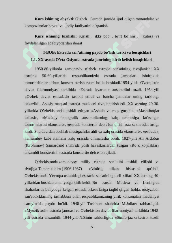 O'zbek estrada qo'shiqchilik asoschisi. 5