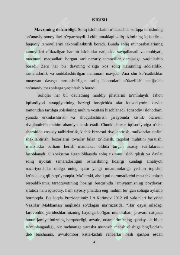 Jismoniy shaxslardan olinadigan soliqlar va ularni takomillashtirish yo'llari. 3