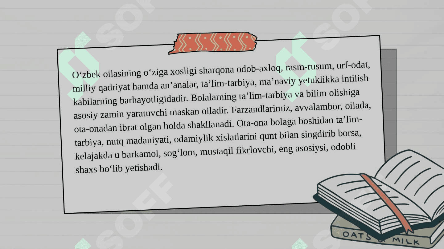 MTTning ota-onalar bilan olib boriladigan ishlari. 4