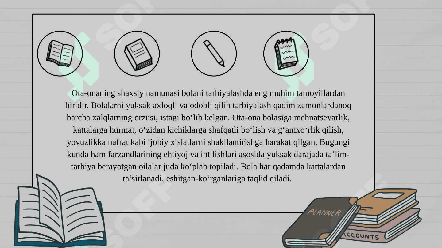 MTTning ota-onalar bilan olib boriladigan ishlari. 7