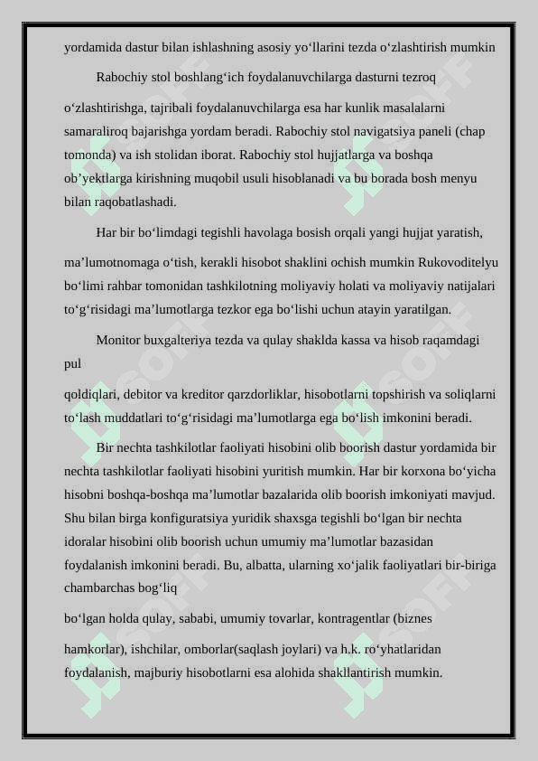 BUXGALTERIYA HISOBI VA AUDIT  MALAKAVIY AMALIYOT HISOBOTI 5