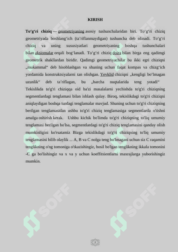 Tekislikda to‘g‘ri chiziqning iqtisodda qo‘llanilishi 2