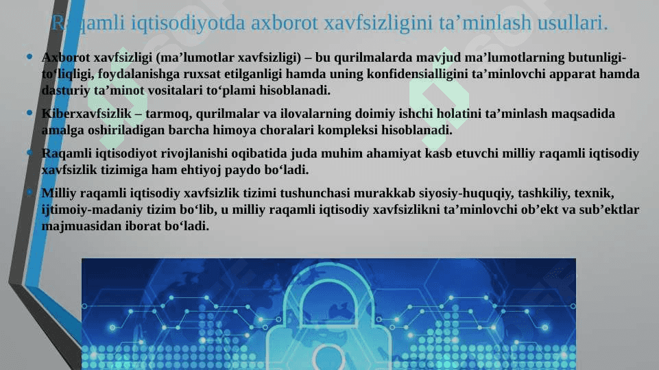 Raqamli iqtisodiyotda kiberxavfsizlik ahamiyat 3
