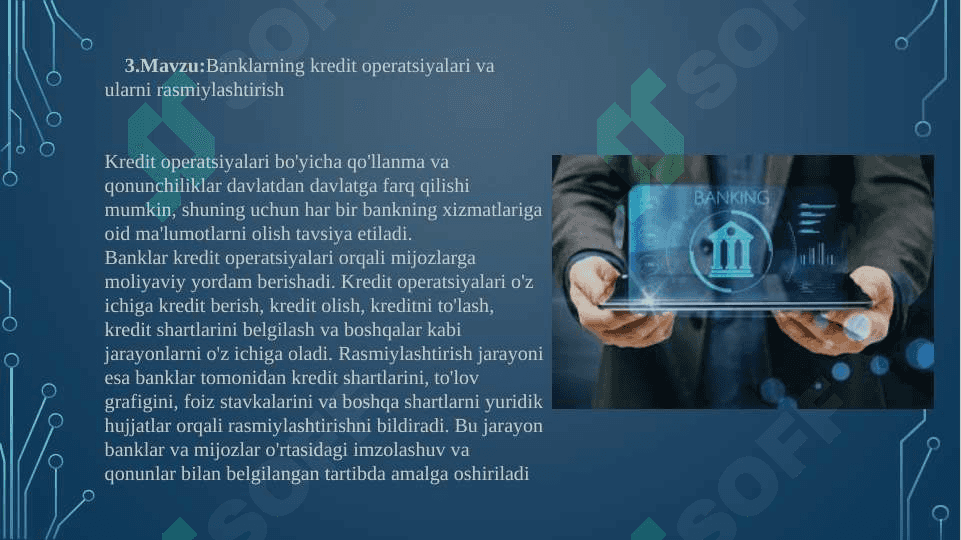 Bankda 5+1 malakaviy amaliyot hisoboti 5