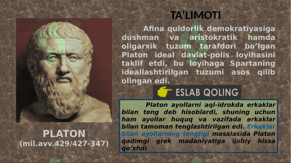 Qadimgi Yunoniston madaniyati 7