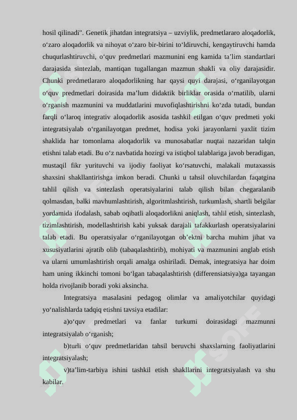 Jahon mamlakatlarida ta’limni integratsiyalash va differensiyalash muammolari 3