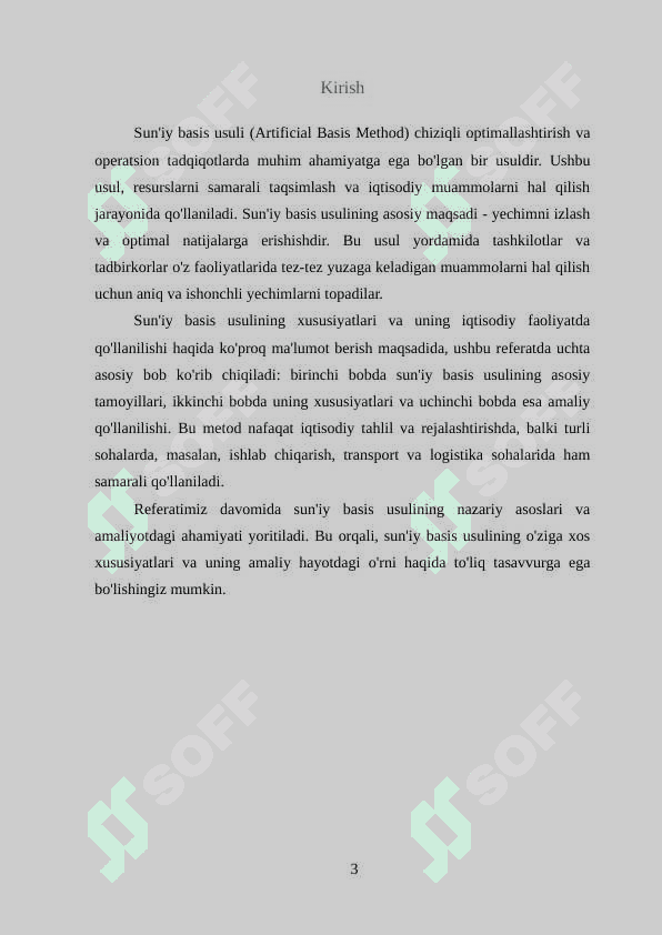 suniy basis usuli 3