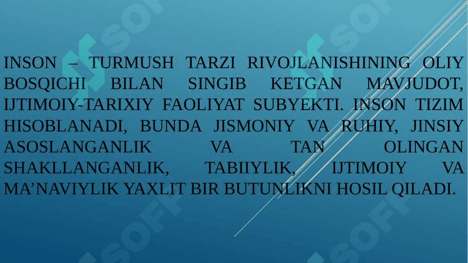 Jamiyatni insonparvarlashtirishda ma'naviy-ma'rifiy ishlarning o'rni 2