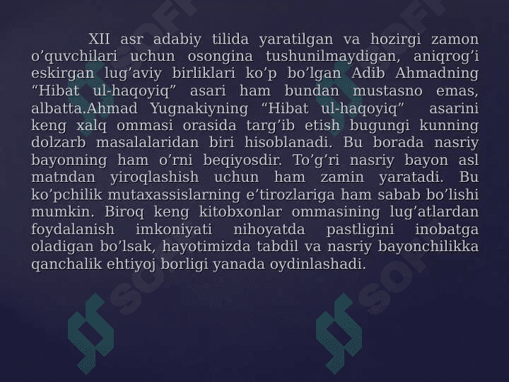 Ahmad Yugnakiy hayoti va ijodi 2