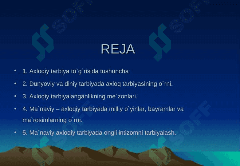 Axloqiy tarbiyaning mazmuni va mohiyati 2