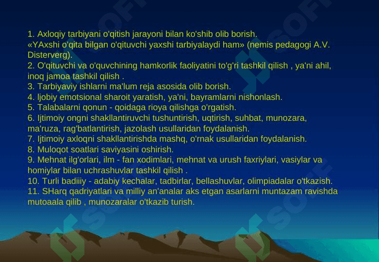 Axloqiy tarbiyaning mazmuni va mohiyati 4