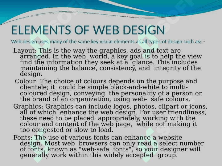 Web design 3