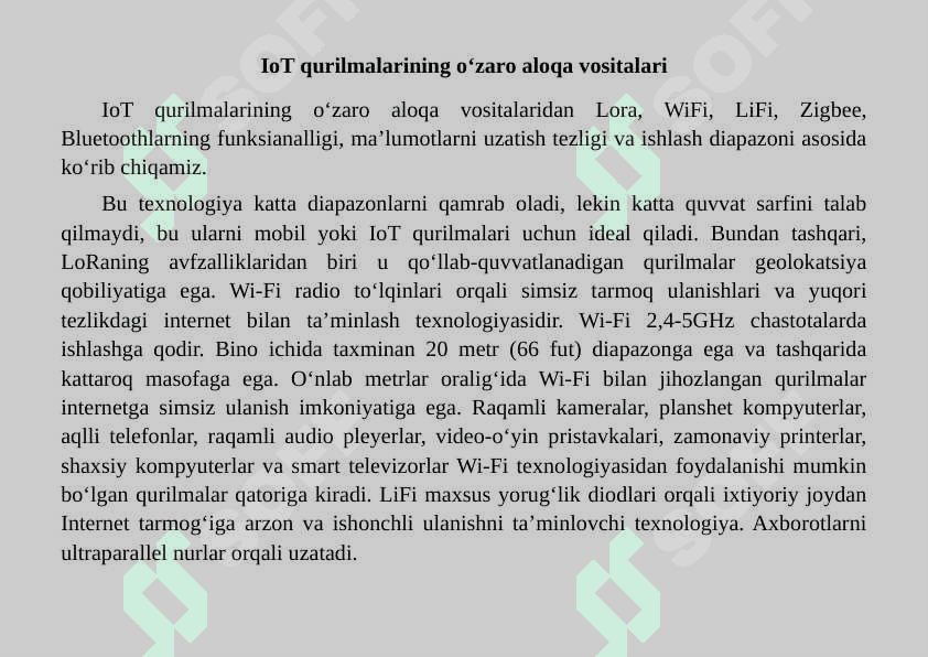 IoT va uning qo’llanilish sohalari+ 6