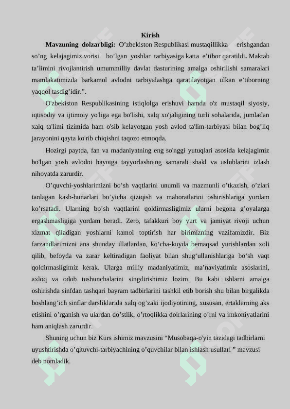 BOSHLANG'ICH TA’LIMDA OMMOVAIY TADBIRLARINI TASHKIL ETISH 2