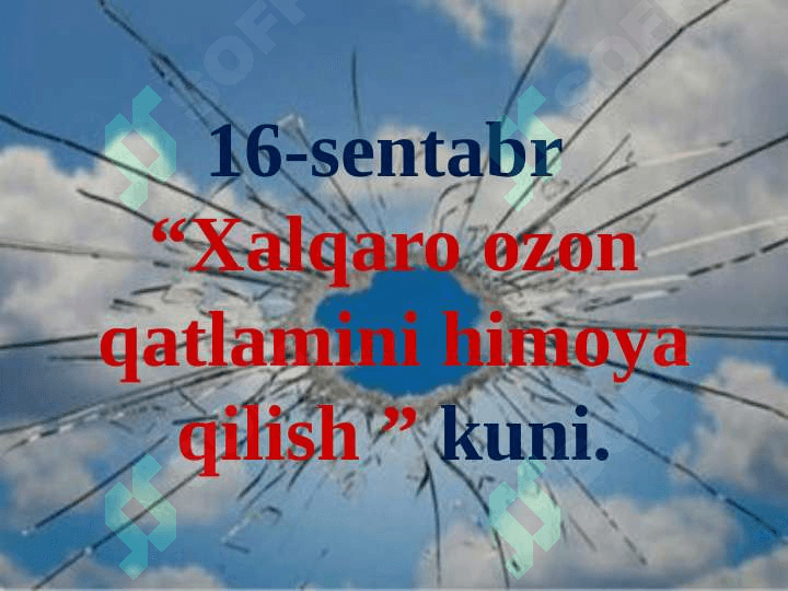 Ozon qatlami va uning insoniyat uchun ahamiyati 2